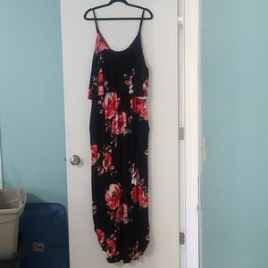 Floral maxi dress